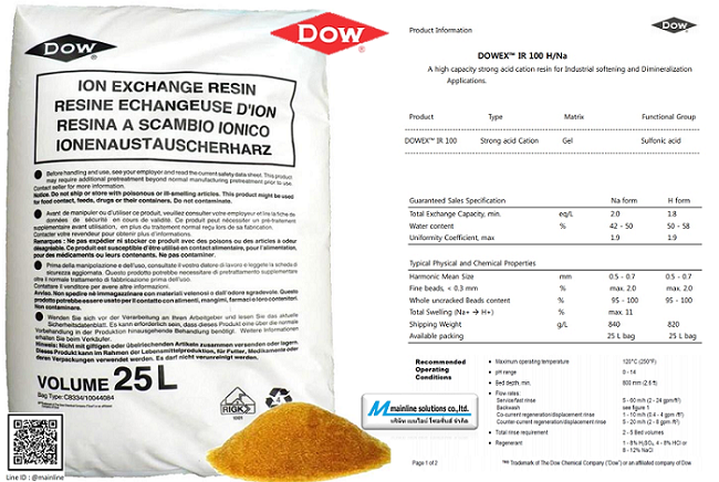 DOWEX™ IR 100 Resin